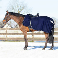 RIDTCKE QHP FLEECE ORNAMENT NAVY