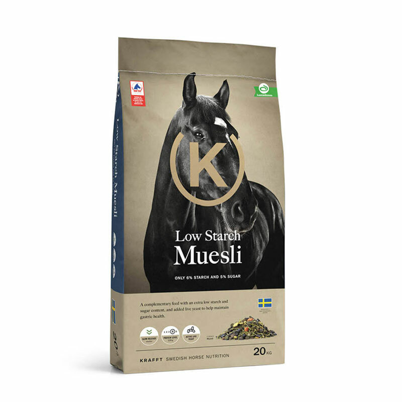 KRAFFT PERFORMANCE LOW STARCH MUESLI 20 kg