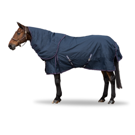 TÄCKE ASKER 200 G HALS NAVY