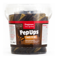 HUNDGODIS PEPUPS TWISTERS 450 G