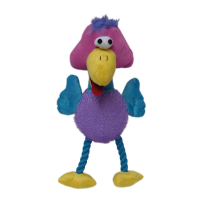 HUNDLEKSAK F�GEL MED REP ROSA/LILA
